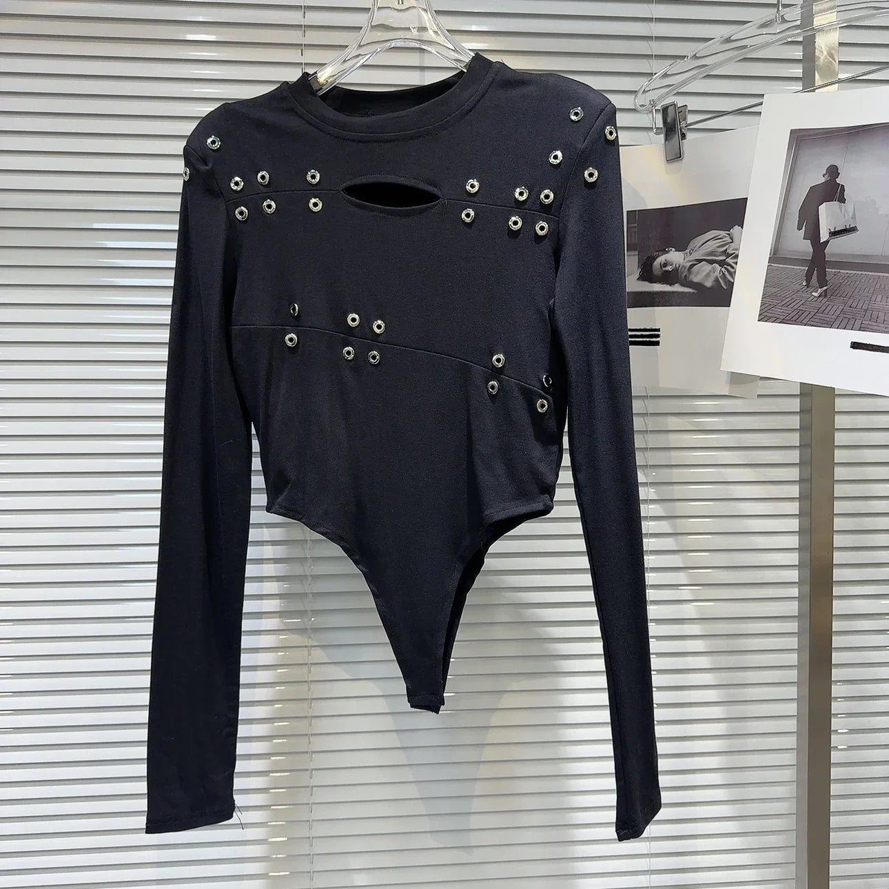 Body Gótico Inés Largo Manga