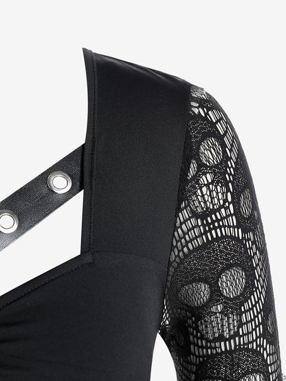 Vestido Gótico Valeria de Veneno