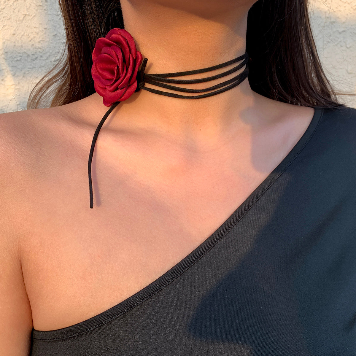 Gótico Rose Choker Ritual