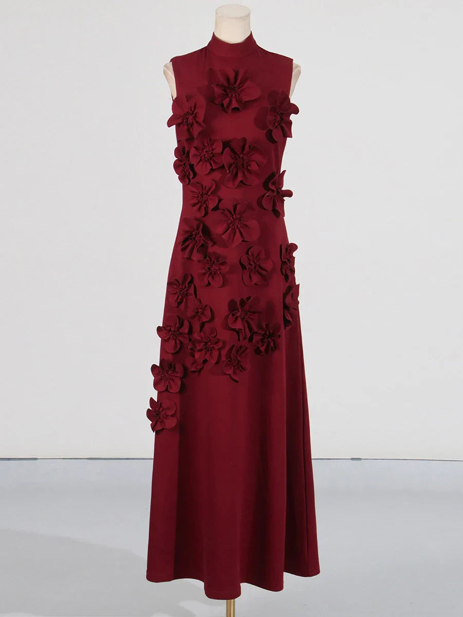 Vestido Gótico Spliced Elegant