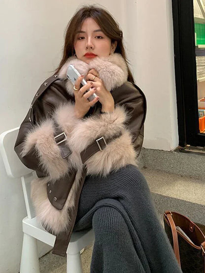 Chaqueta Gótica Rachid Patchwork leather