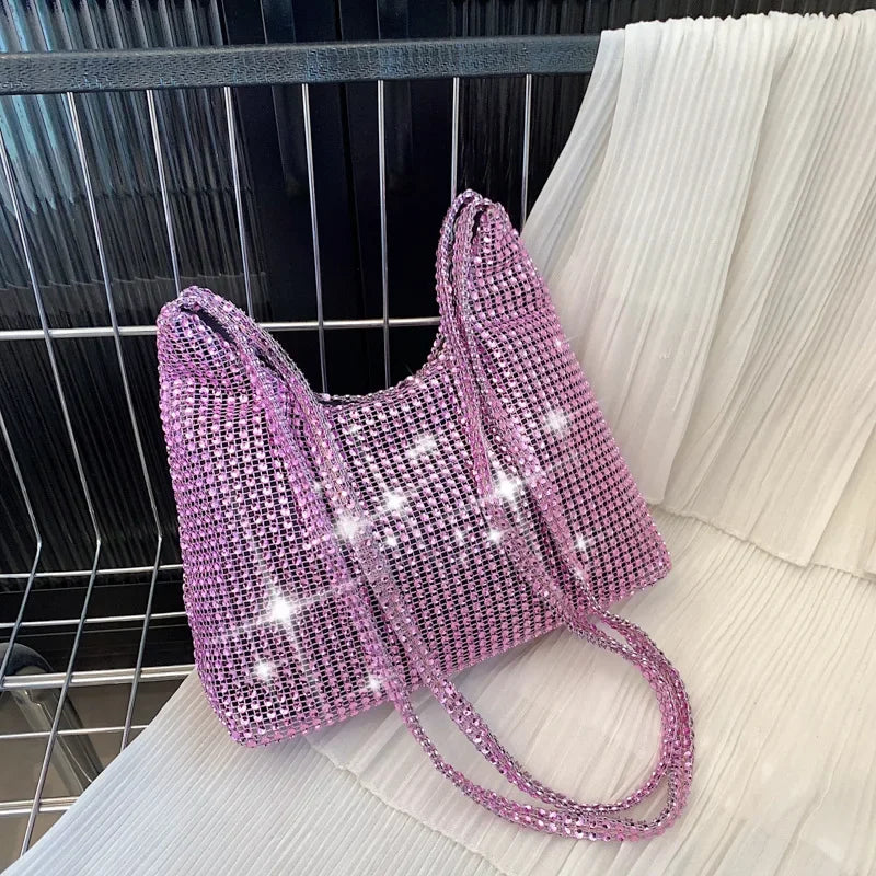 Rhinestone Sparkling Bolso