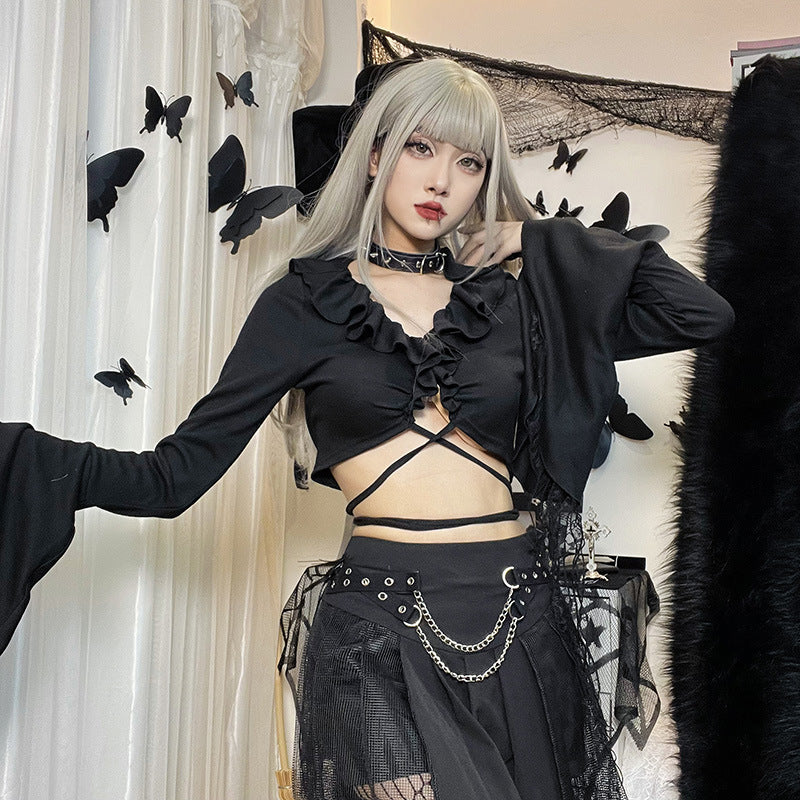 Falda Gótica Helena de Exilio