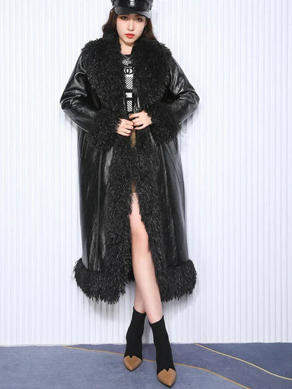 Abrigo Gótico Beatrice Leather