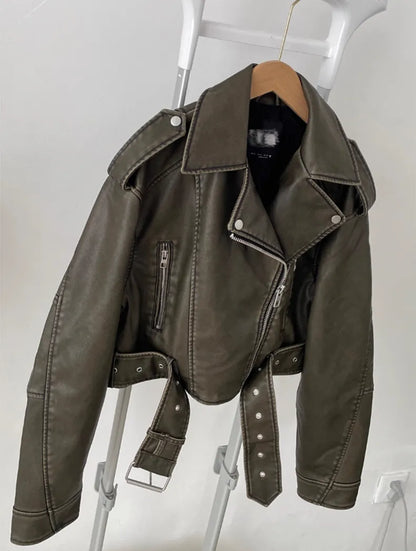 Chaqueta Gótica Biker Leather
