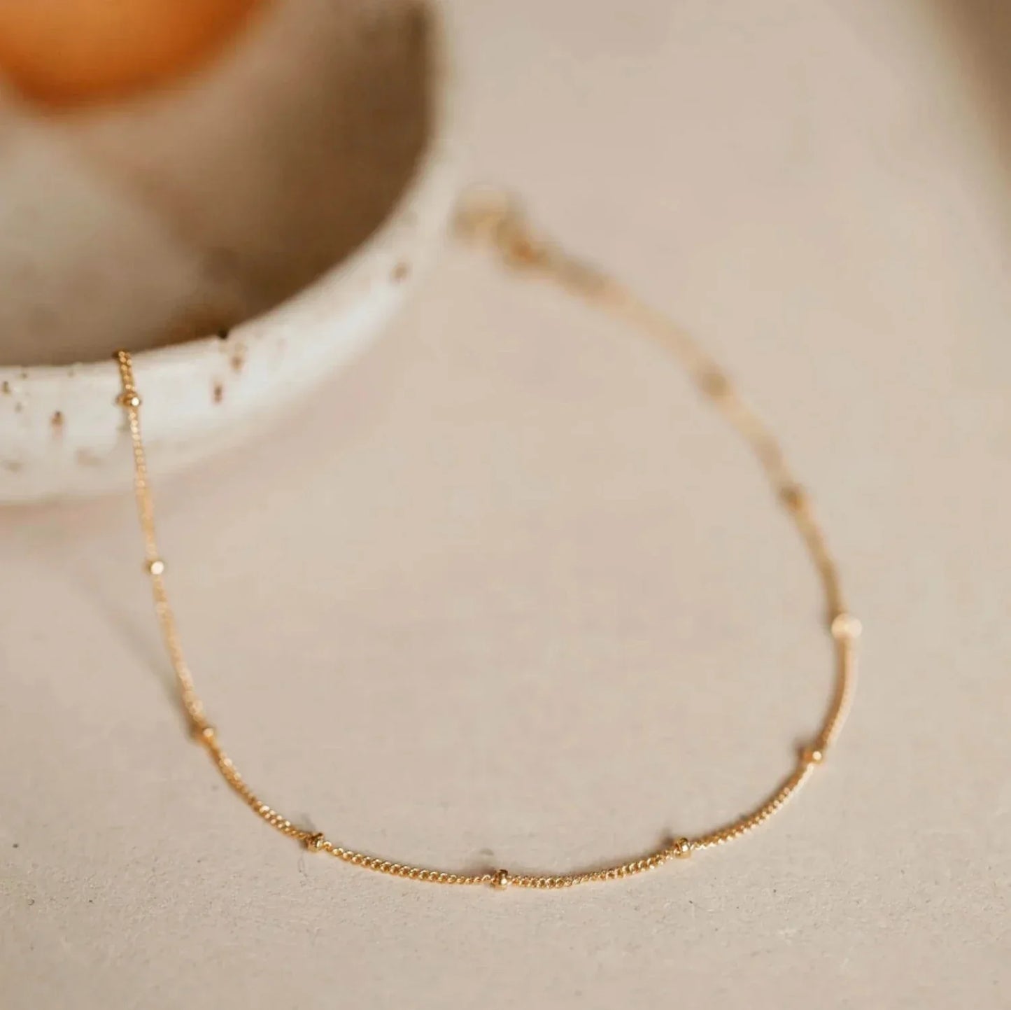 Cadena Stainless Steel Anklet