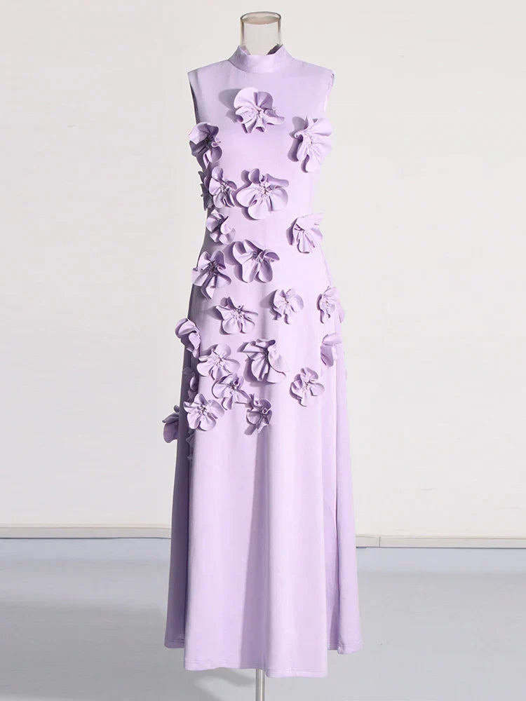 Vestido Gótico Spliced Elegant