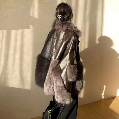 Abrigo Gótico Retro Fur