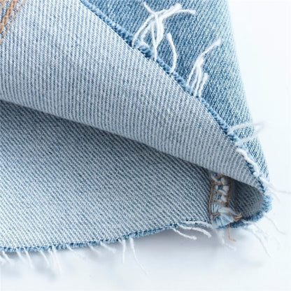 Top Gótico Strapless Denim Corset