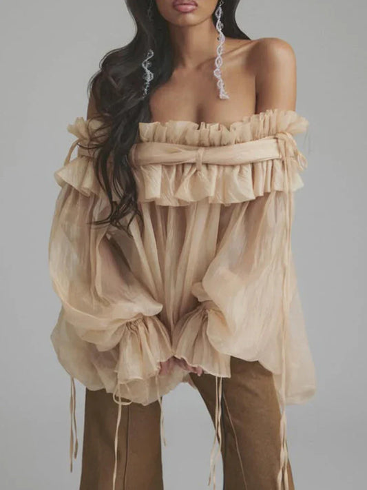 Blusa Gótica Patchwork Loose