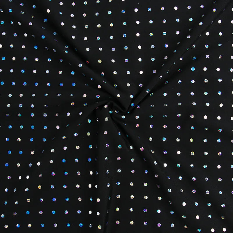 Vestido Gótico Glitter Bodycon Maxi