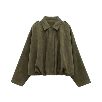 Chaqueta Gótica 's Faux Suede
