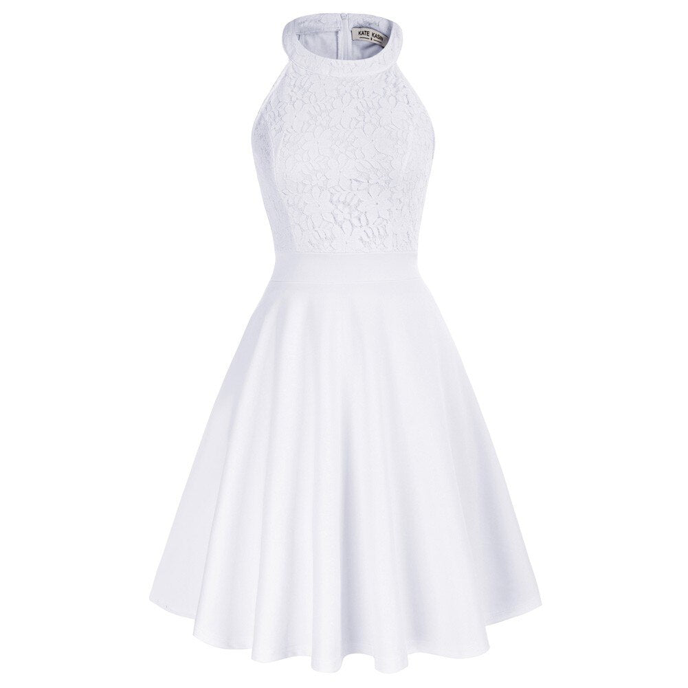 Vestido Gótico Sleeveless Flared