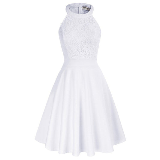 Vestido Gótico Sleeveless Flared