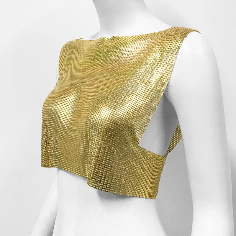 Top Gótico Bling Tank