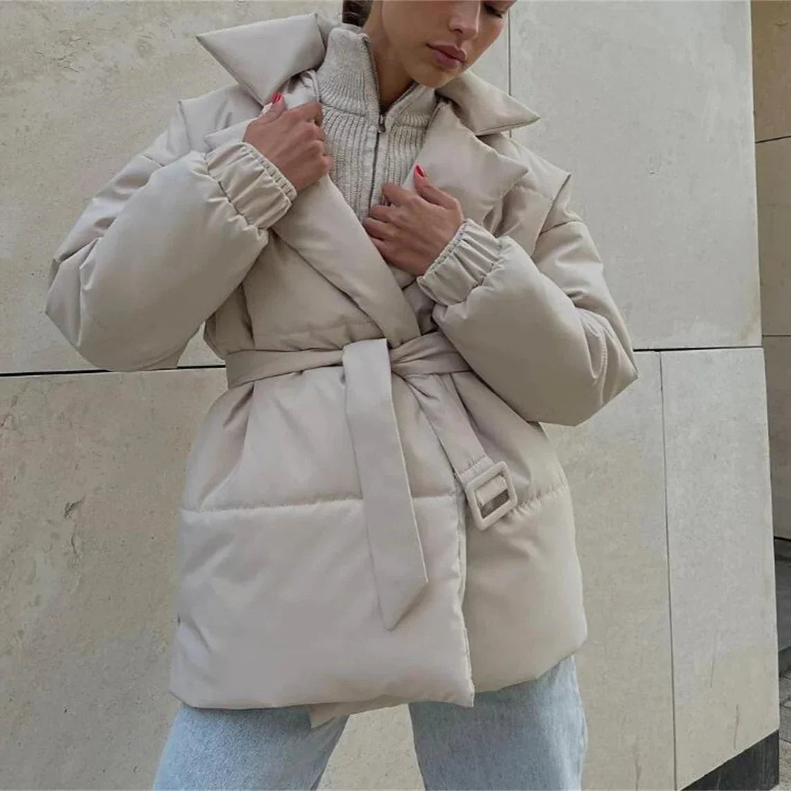 Chaqueta Gótica Lapel Belted