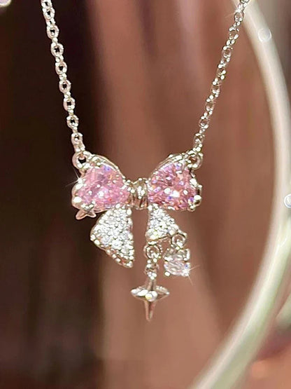 Collar Sweet Pink Bow