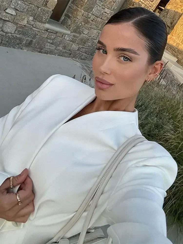 Chaqueta Gótica Fiorella Elegant One Button