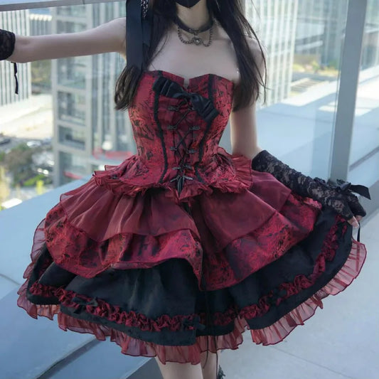 Vestido Gótico Isadora de Luna Negra