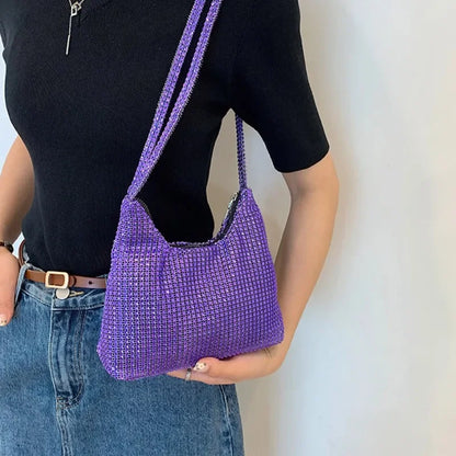 Rhinestone Sparkling Bolso