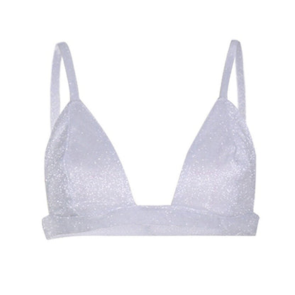 Top Gótico Maria Glitter Bra