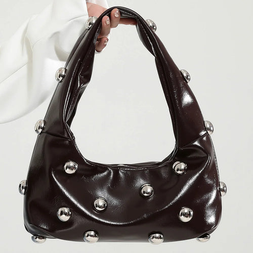 Women's Rivet Hombro Bolso