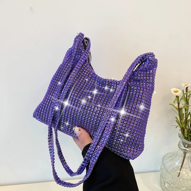 Rhinestone Sparkling Bolso