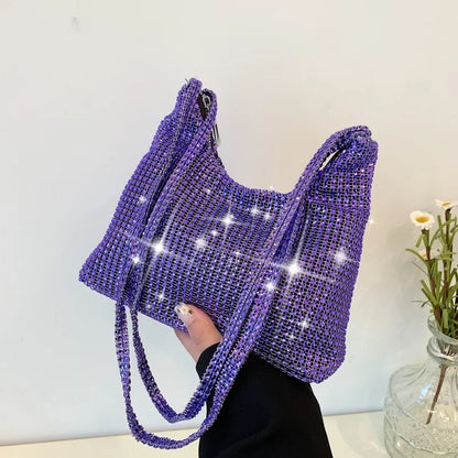 Rhinestone Sparkling Bolso