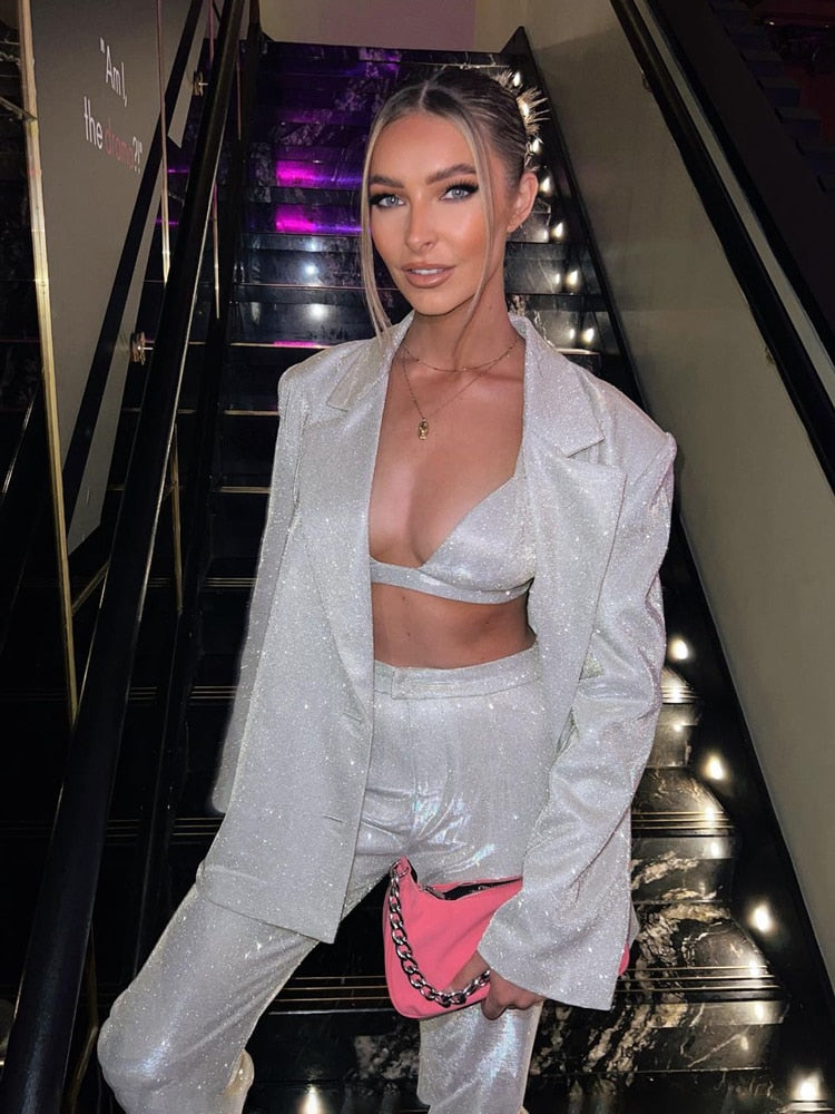 Blazer Gótico Maria Glitter