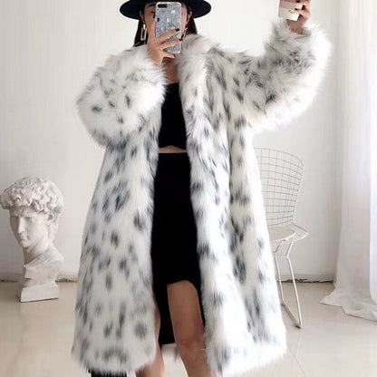 Abrigo Gótico Faux Fur