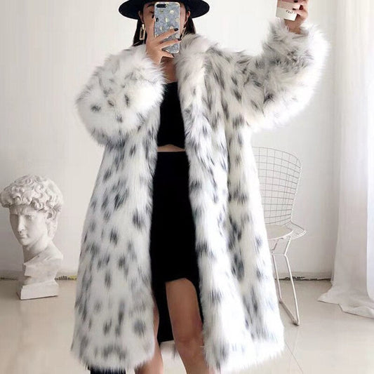 Abrigo Gótico Faux Fur