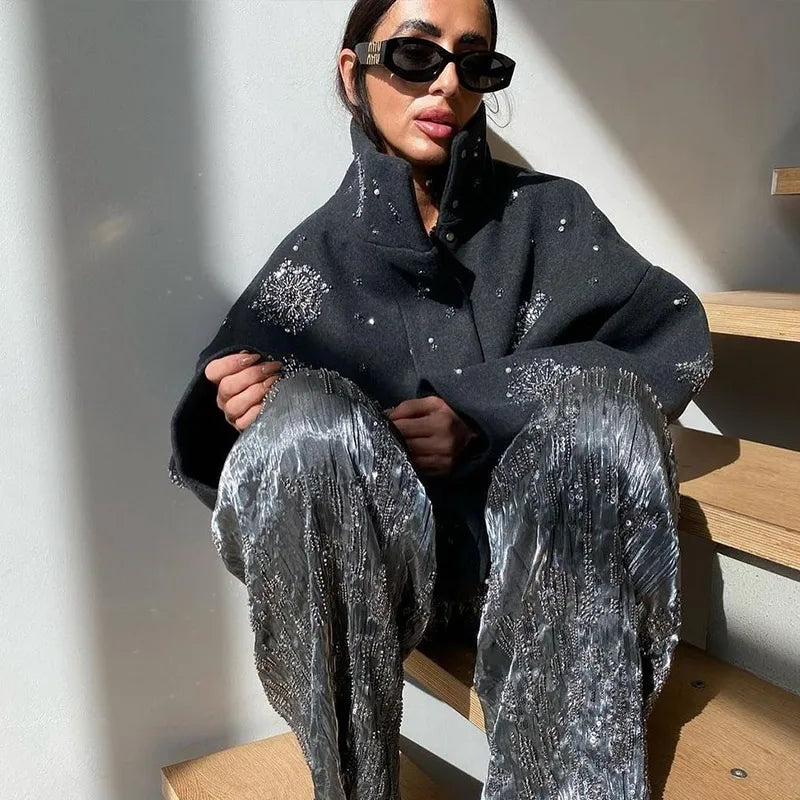 Abrigo Gótico Embroidery Loose