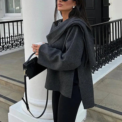 Chaqueta Gótica Scarf Collar