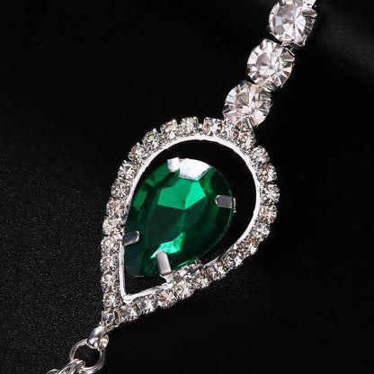 Cadena Green Crystal Chest