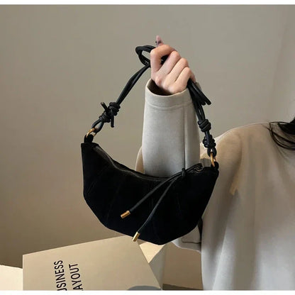 Velvet Shoulder Bolso