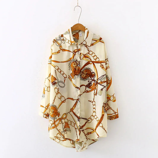 Blusa Gótica Button