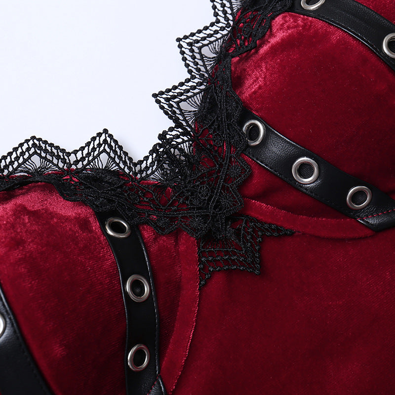 Top Gótico Isadora Cropped