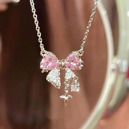 Collar Sweet Pink Bow