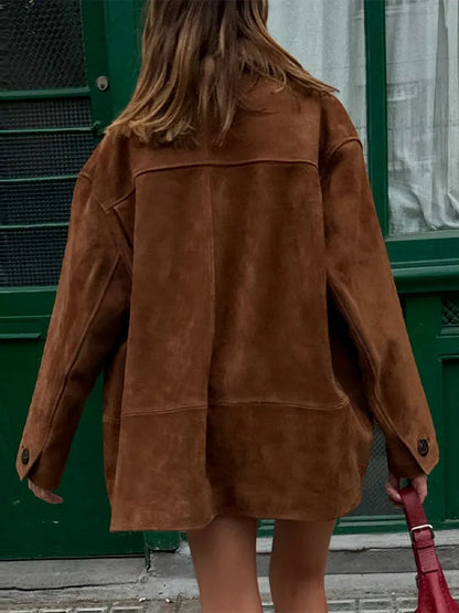 Top Gótico Antonia Brown Loose Jacket