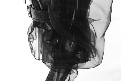 Chaqueta Gótica 's Faux Leather