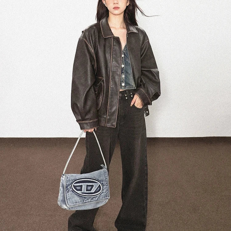 Chaqueta Gótica Soft Distressed