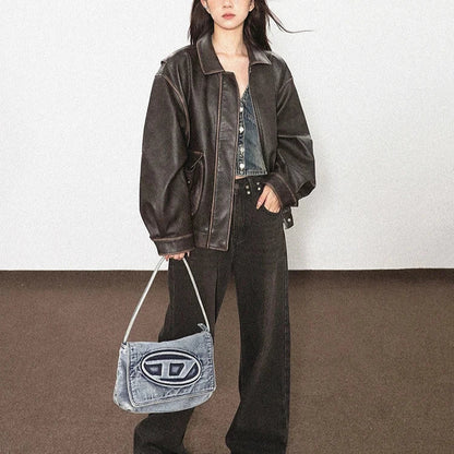 Chaqueta Gótica Soft Distressed