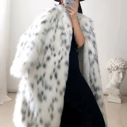 Abrigo Gótico Faux Fur