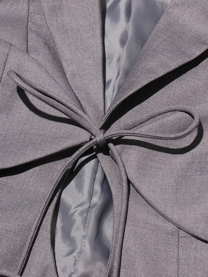 Blazer Gótico Lucia Lace Up