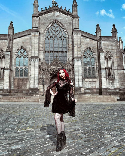 Vestido Gótico Elvira del Ritual