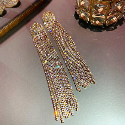 Pendientes Laylin Rhinestone