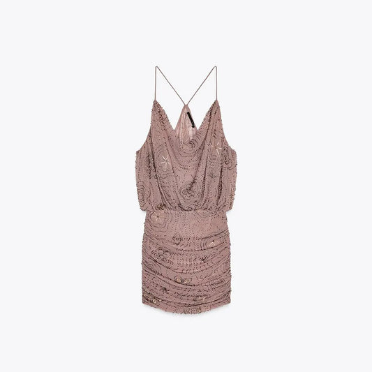 Vestido Gótico Alice Sequin