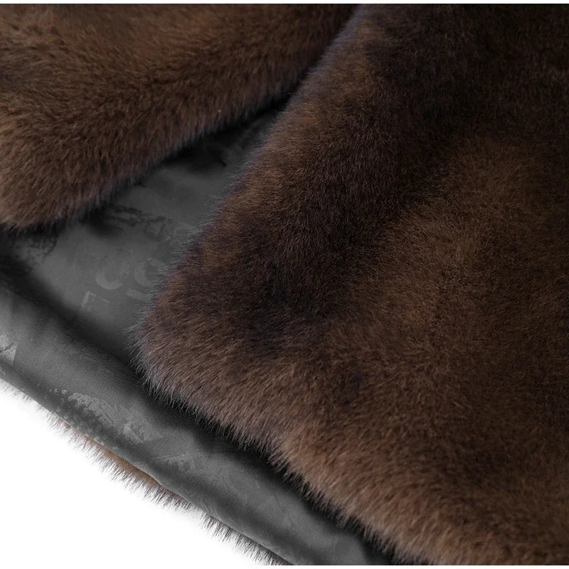 Abrigo Gótico 's Faux Fur