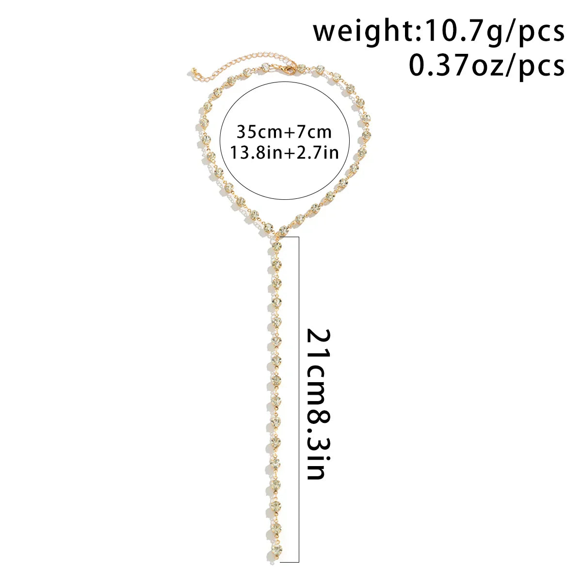 Collar Rhinestone Gargantilla