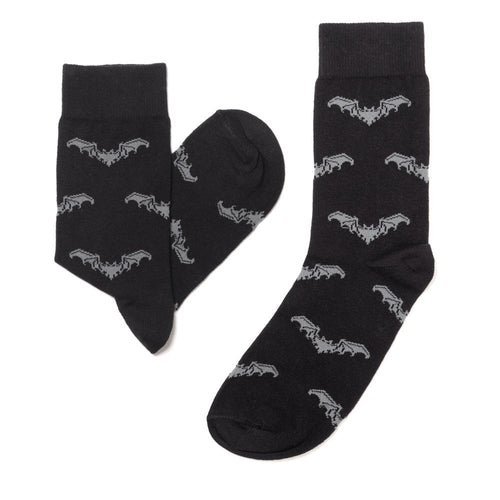 Gótico Bat Socks del Inframundo